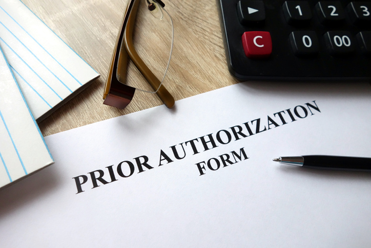Prior authorization form